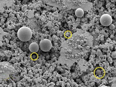 Microcapsule su cemento